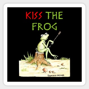 Kiss The Frog Sticker